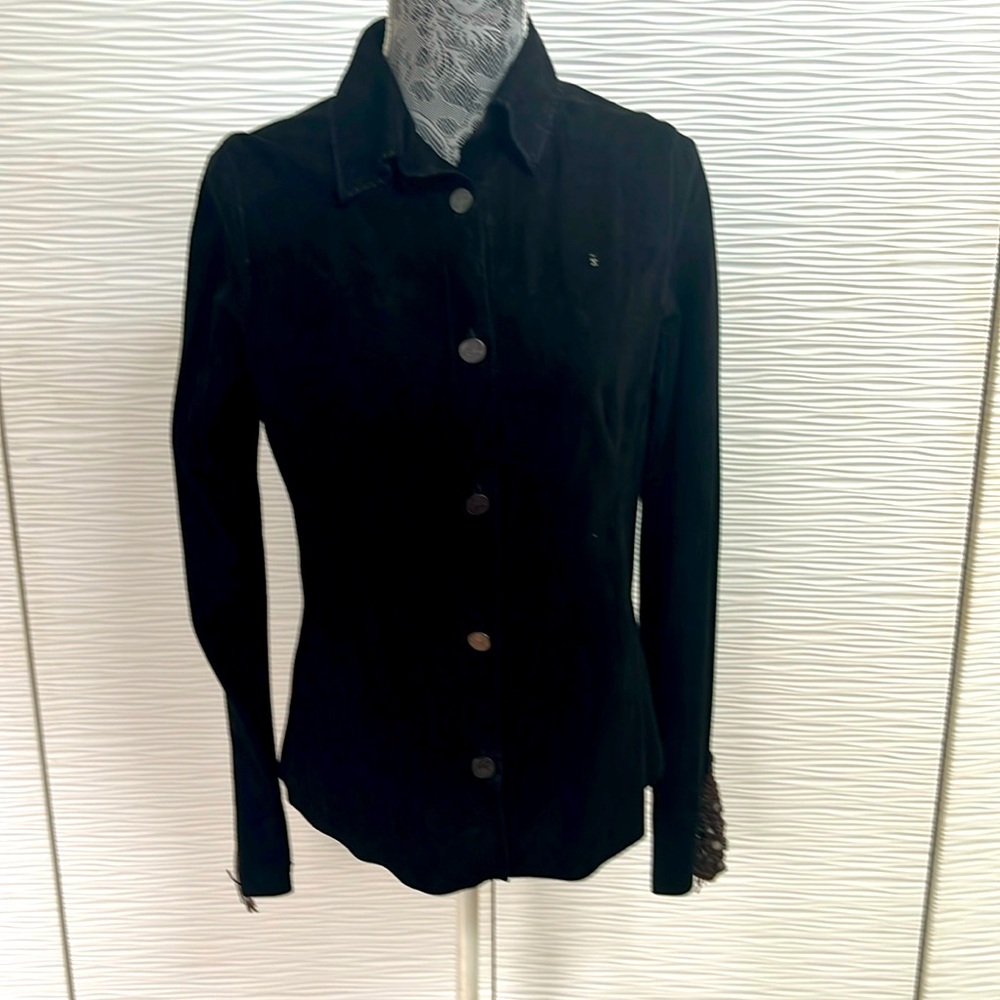 Rare super soft suede Italian shirt/jacket.